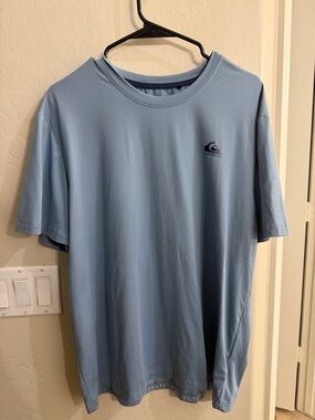 Quiksilver Light Blue Short Sleeve Tee